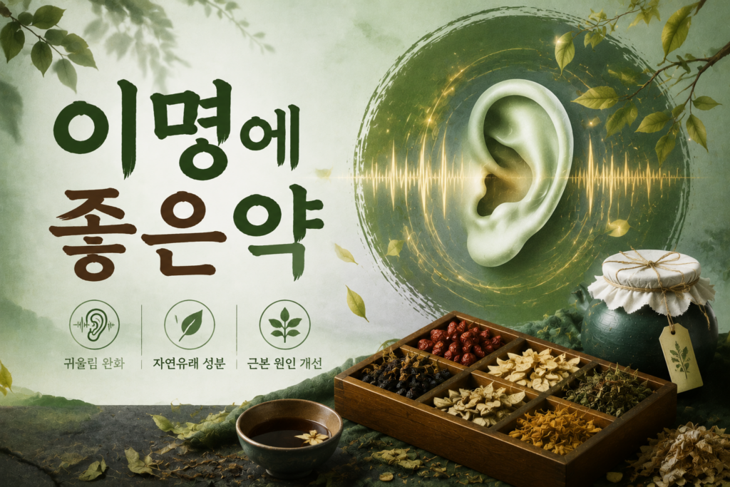 이명에좋은약